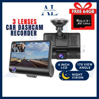 3 Lens Dash Cam